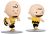 Peanuts - Charlie Brown Then and Now Figuren Set