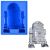 Star Wars Silicone Tray R2-D2 Deluxe