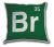 Breaking Bad - Br 35 Logo Plüsch Kissen - Brom